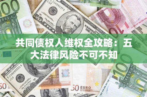 武汉共同债权人维权全攻略：五大法律风险不可不知