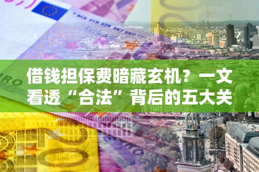 武汉借钱担保费暗藏玄机？一文看透“合法”背后的五大关键陷阱