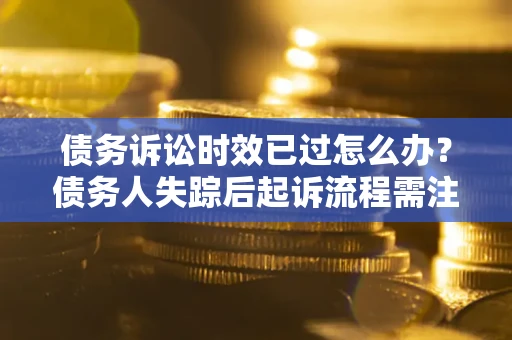 武汉债务诉讼时效已过怎么办？债务人失踪后起诉流程需注意什么？