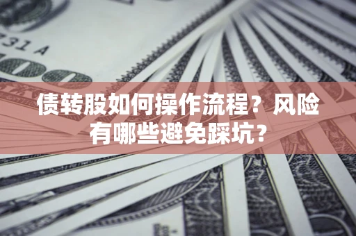 武汉债转股如何操作流程?风险有哪些避免踩坑? 武汉债转股如何操作流程?风险有哪些避免踩坑?