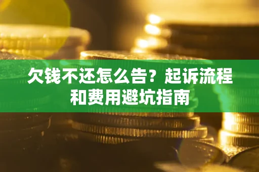 武汉欠钱不还怎么告?起诉流程和费用避坑指南 武汉欠钱不还怎么告?起诉流程和费用避坑指南