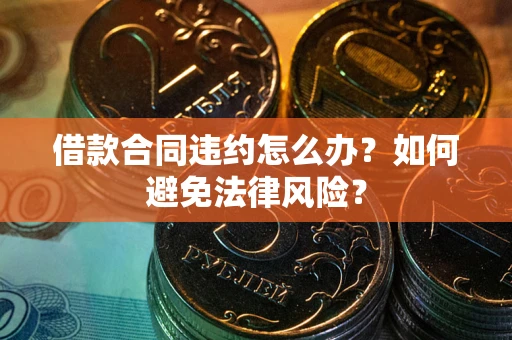 武汉借款合同违约怎么办？如何避免法律风险？