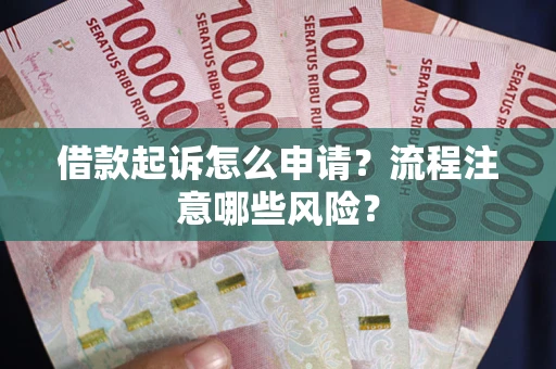 武汉借款起诉怎么申请？流程注意哪些风险？