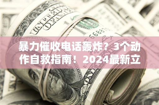 武汉暴力催收电话轰炸？3个动作自救指南！2024最新立案标准全解析