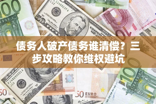 武汉债务人破产债务谁清偿？三步攻略教你维权避坑